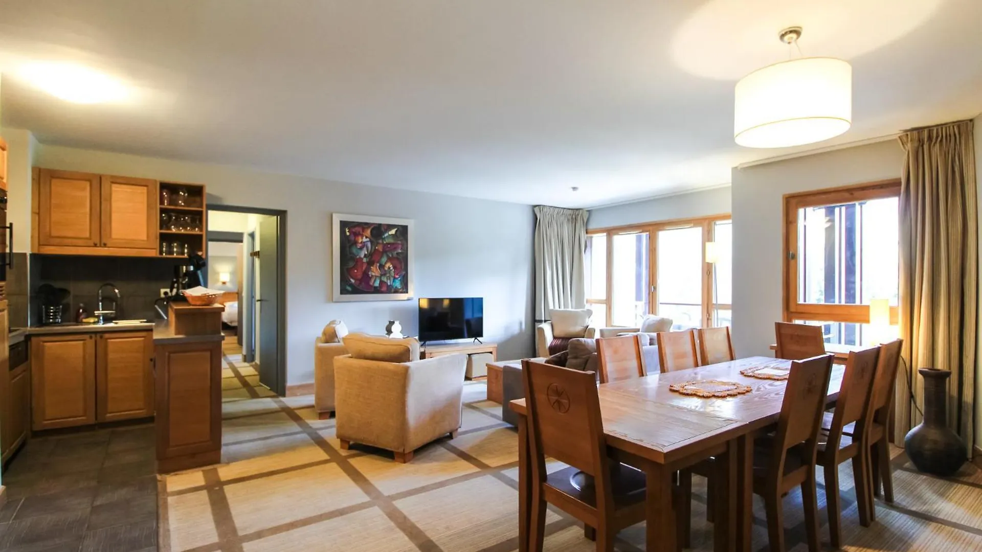 Stunning 3-Bedroom Apartment With Mountain Views Flaine 0*,
